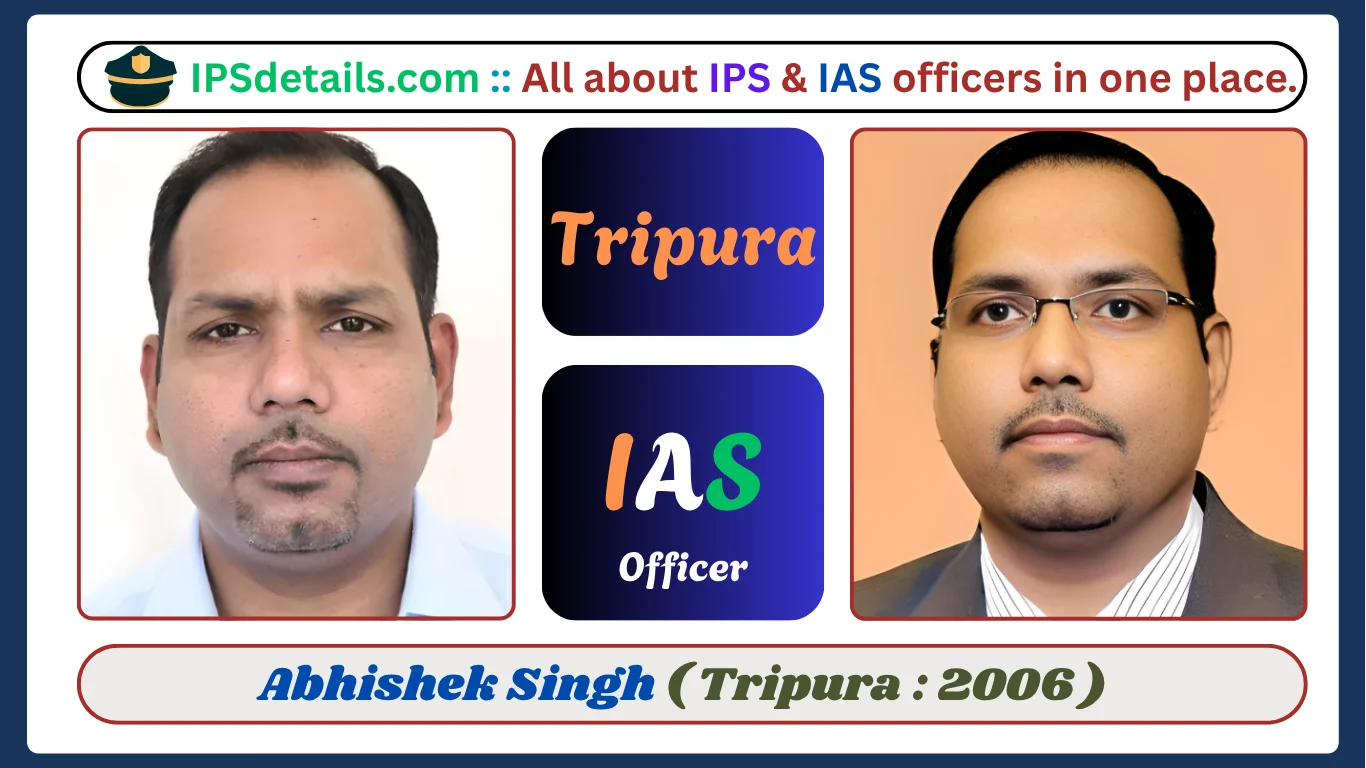 Abhishek Singh IAS Biography