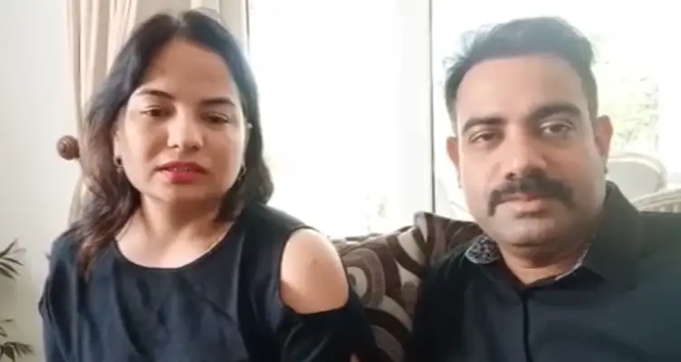 Dr. Neeraj Kharwal IAS With His Wife Jyoti Yadav IAS