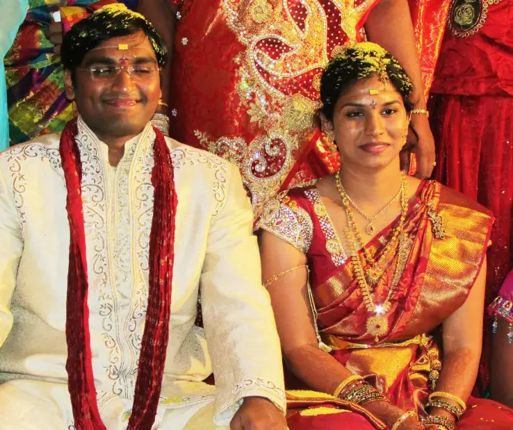 Dr. Sridhar Babu Addanki IAS With His Wife Parasa Mounika