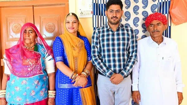 MOHAN LAL IAS With Parents