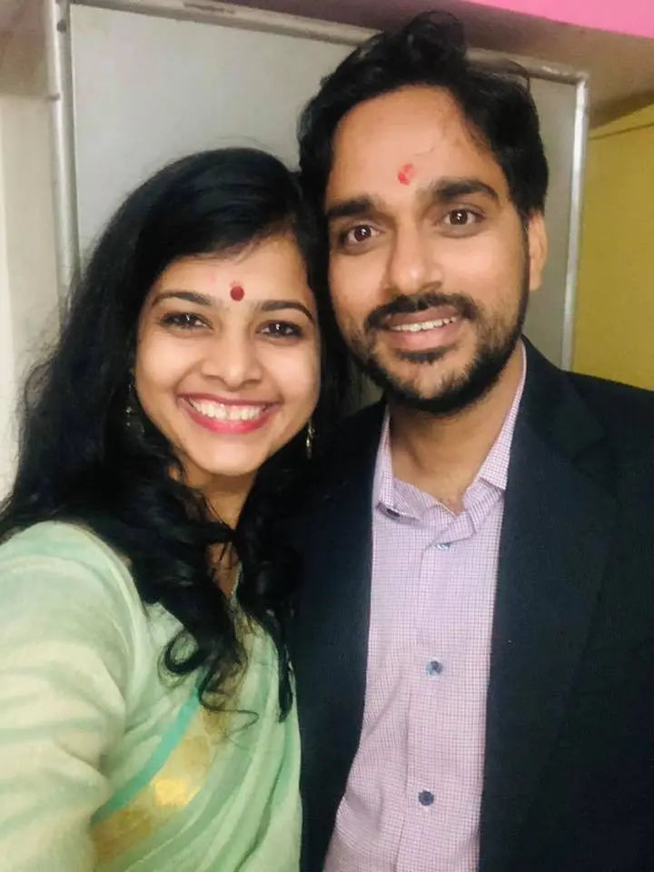 Rohit Meena IAS With His Wife Neha Meena