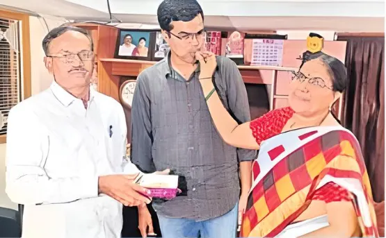 SAIKRISHNA AVULA IAS Parents