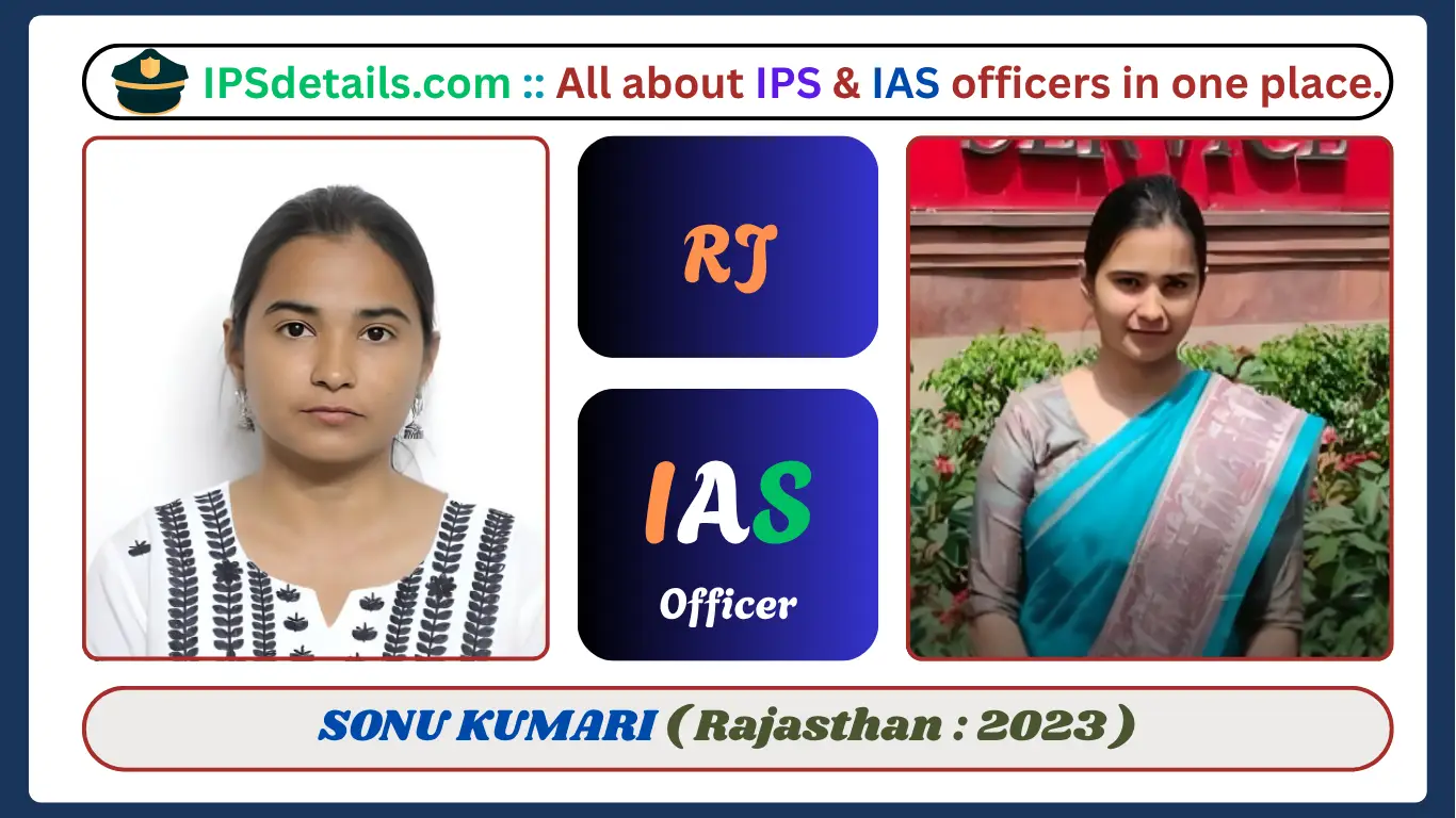 SONU KUMARI IAS Biography