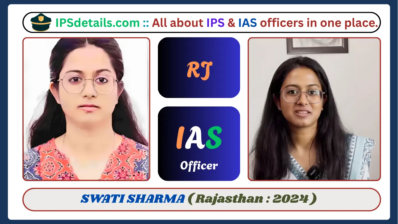 SWATI SHARMA IAS Biography