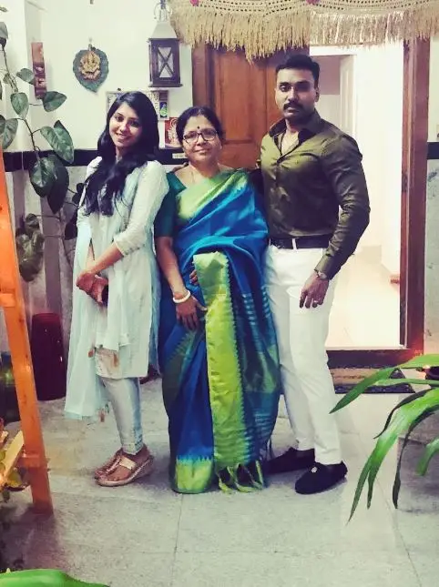 Selvanagarathinam IPS Family Photo