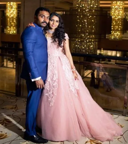 Selvanagarathinam IPS With His Wife