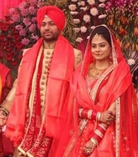 ARTIKA SHUKLA IAS With His Husband Jasmeet Singh Sandhu, IAS