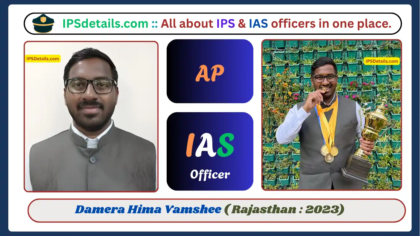 Damera Hima Vamshee IAS Biography