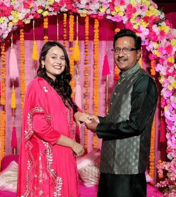 IAS Tina Dabi With Her Husband Pradeep Gawande IAS