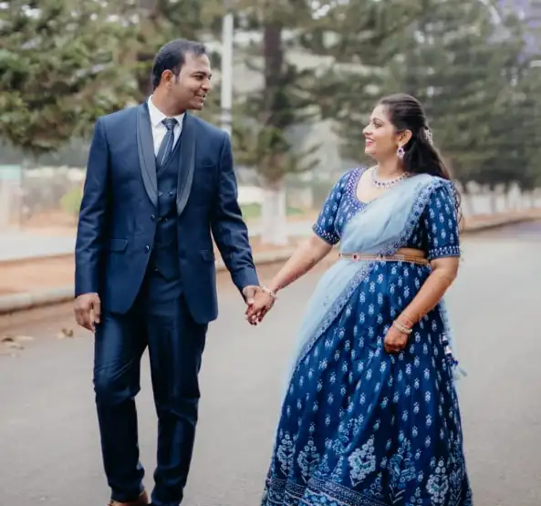 Mallavarapu Suryateja IAS With His Wife Ananya