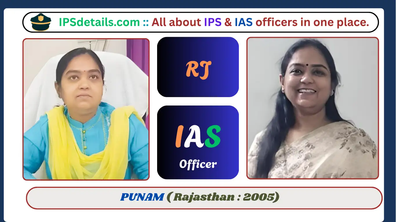 PUNAM IAS Biography