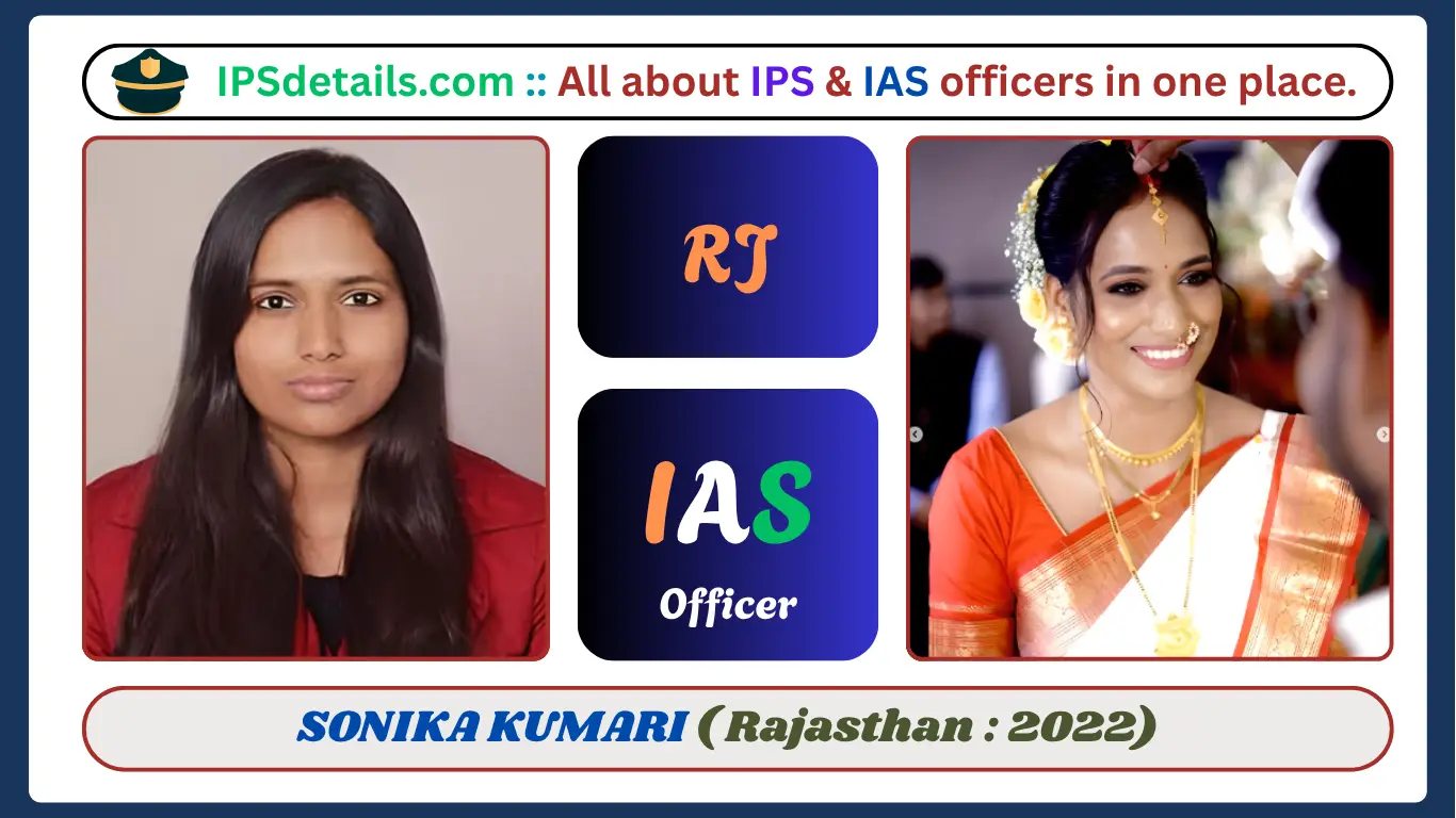 SONIKA KUMARI IAS Biography