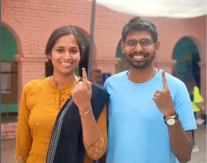 SONIKA KUMARI IAS With His Husband