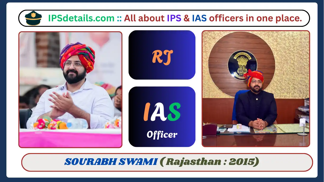 SOURABH SWAMI IAS Biography