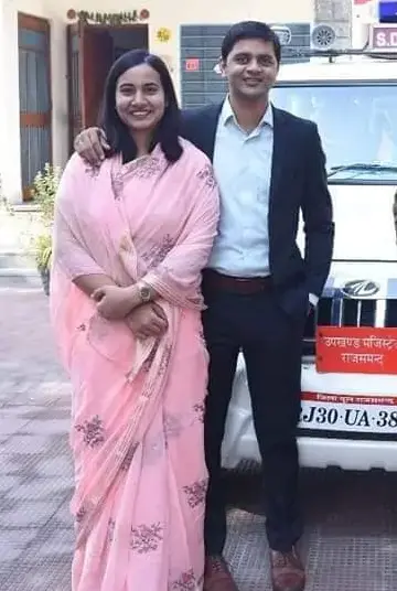 SUSHIL KUMAR IAS With His Wife Monika Yadav
