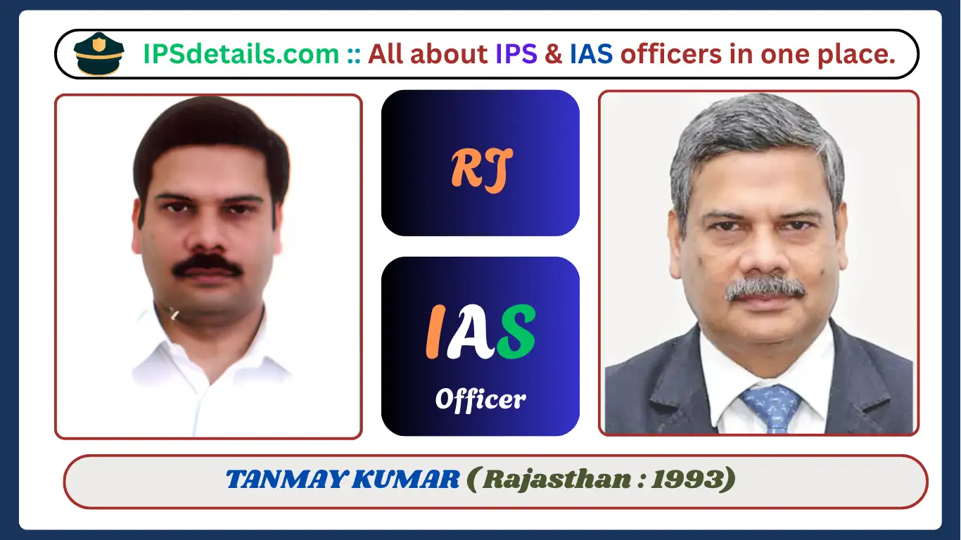 TANMAY KUMAR IAS Biogbrbaphy