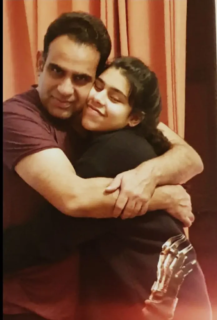 Ajay Bhadoo IAS With His Daughter
