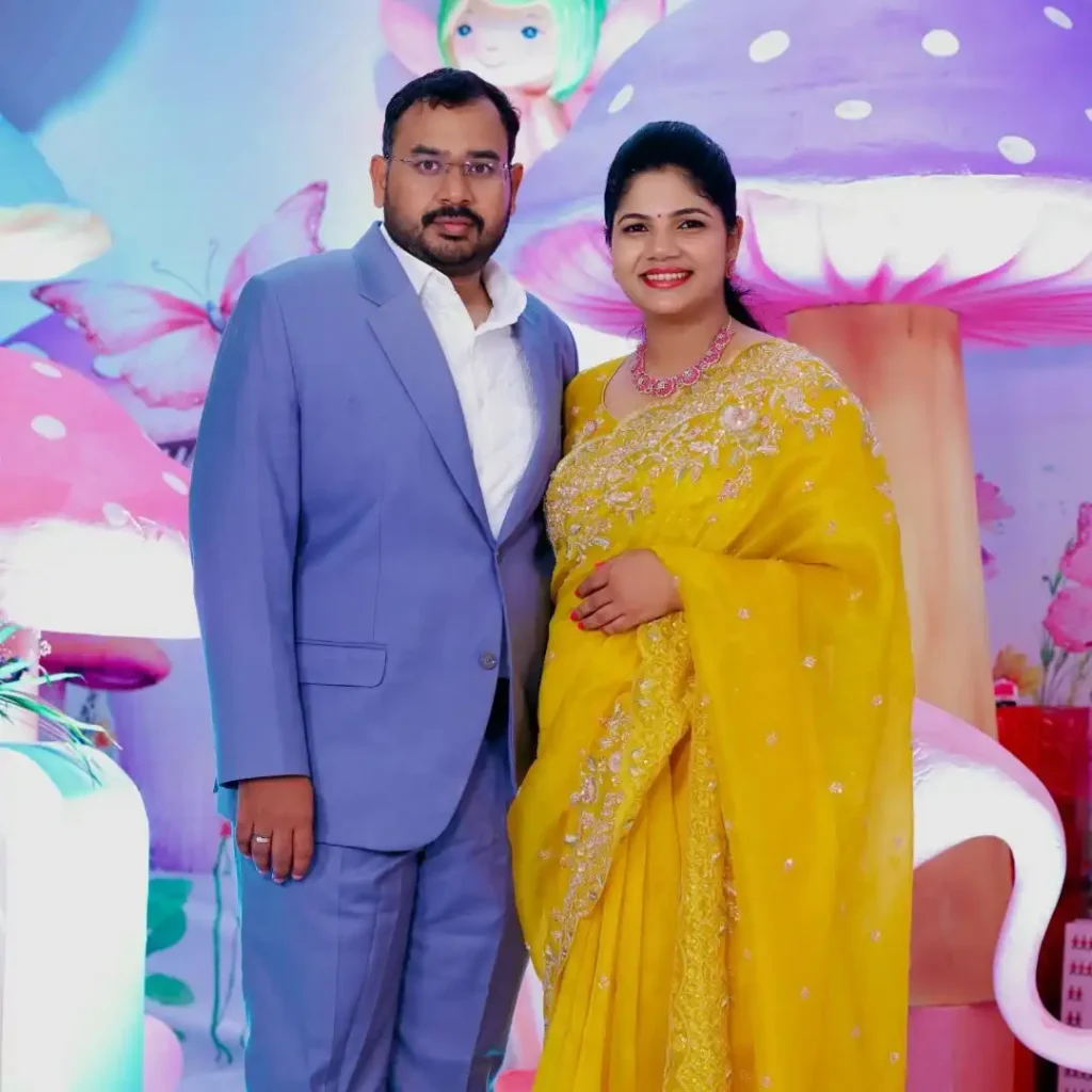 Amilineni Bhargav Teja IAS With His Wife