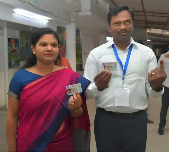 D. Ronald Rose IAS With His Wife
