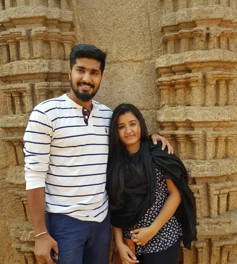 Prasanna Venkatesh V IAS With His Wife