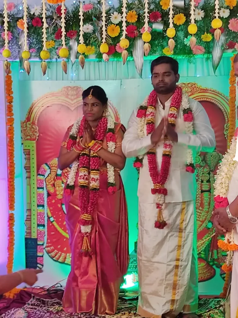 Vetriselvi K IAS With His Husband