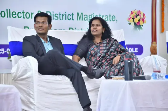 Vijaya K. IAS With His Husband