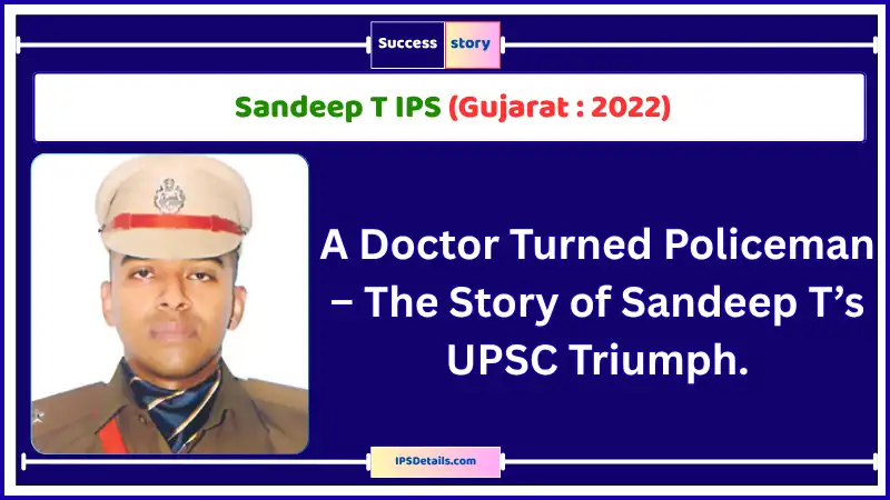 Sandeep t ips Biography